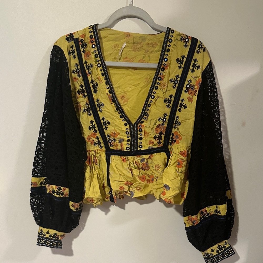 Free People Boogie All Night Top